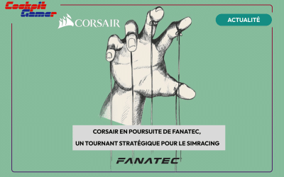 Corsair en poursuite de Fanatec, un tournant stratégique pour le simracing